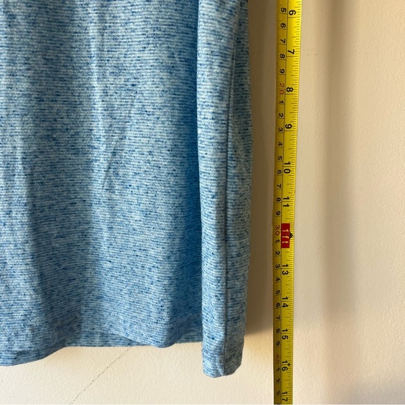 Tenth + Ocean Blue Heathered Short Sleeve T-Shirt Men’s Size Large Pocket Tee - Picture 9 of 11